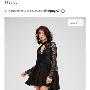 Free People Secret Origins Lace Tunic